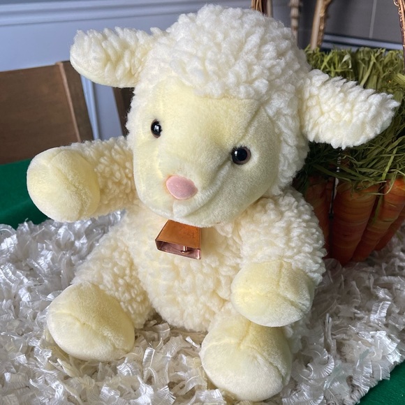 Aurora Other - “Aurora” Brand Plush 10” Lamb with Bell